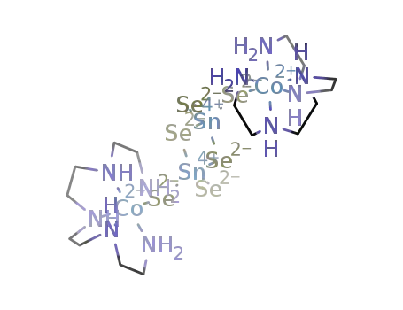 [Co(tetraethylenepentamine)]2(μ2-Sn2Se6)