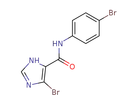5-bromo-1(3)H-imidazole-4-carboxylic acid-(4-bromo-anilide)