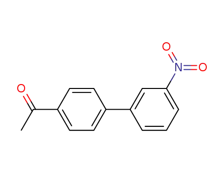 Molecular Structure of 5002-11-9 (3-Nitro-4'-acetylbiphenyl)