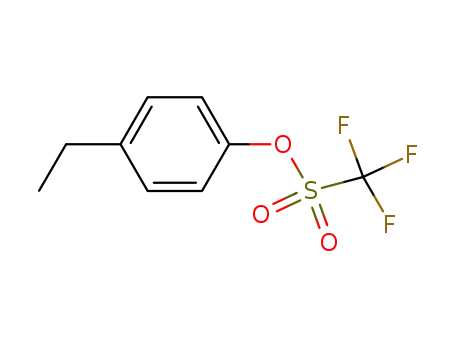 4-trifluoromethanesulfonyloxyphenylethane