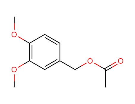 53751-40-9,veratryl acetate,Benzenemethanol,3,4-dimethoxy-, acetate (9CI); 3,4-Dimethoxybenzyl acetate; Veratryl acetate