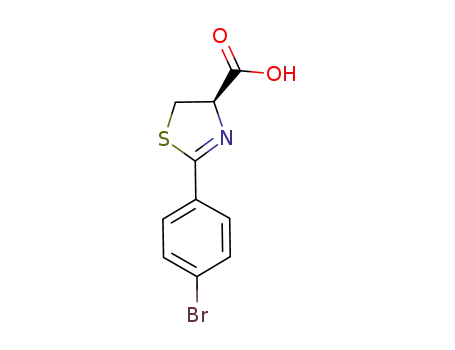 (R)-2-(4-bromophenyl)-4,5-dihydrothiazole-4-carboxylic acid