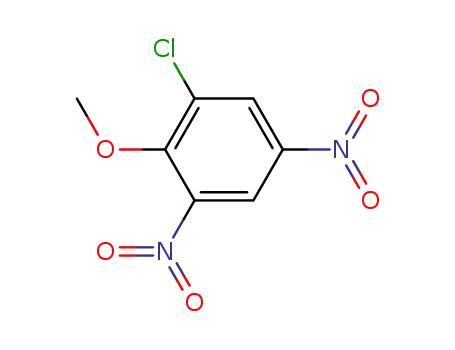 Molecular Structure of 23789-10-8 (Benzene, 1-chloro-2-methoxy-3,5-dinitro-)