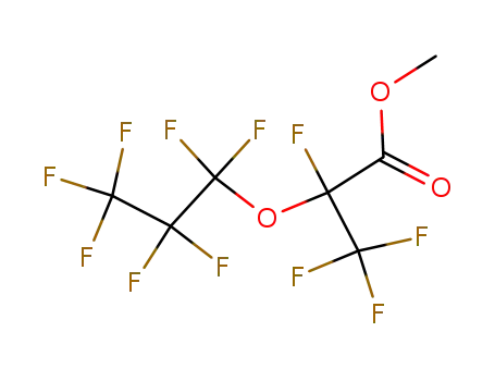 Molecular Structure of 13140-34-6 (METHYL PERFLUORO(2-METHYL-3-OXAHEXANOATE))