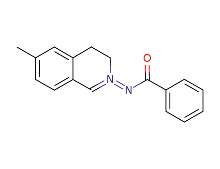 N-benzoylimino-3,4-dihydro-6-methylisoquinolinium betaine