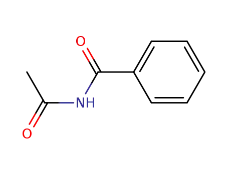 Molecular Structure of 1575-95-7 (Benzamide, N-acetyl- (6CI,7CI,8CI,9CI))