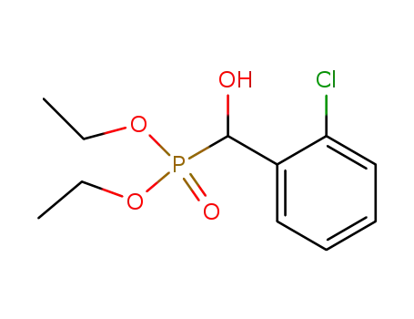 diethyl (hydroxy)(2-chlorophenyl)methylphosphonate