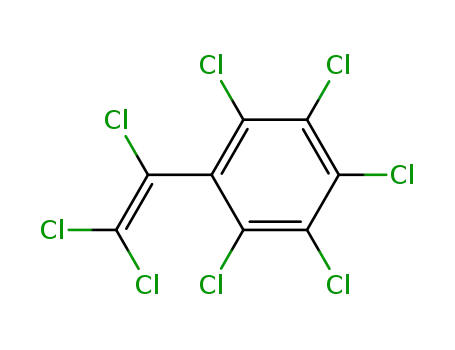 Molecular Structure of 29082-74-4 (OCTACHLOROSTYRENE)