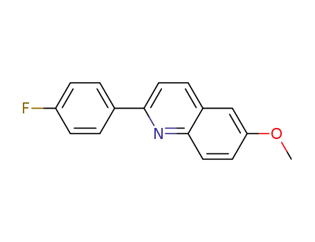 2-(4-fluorophenyl)-6-methoxyquinoline