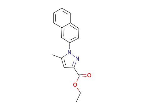 ethyl 5-methyl-1-(naphthalen-2-yl)-1H-pyrazole-3-carboxylate