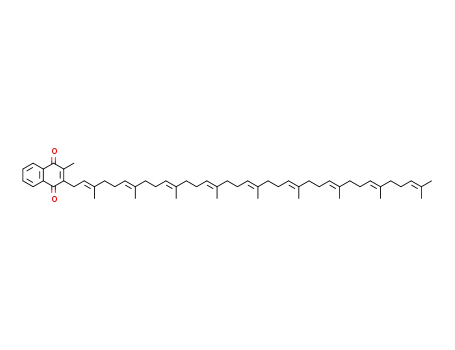 1,4-Naphthalenedione,2-methyl-3-[(2E,6E,10E,14E,18E,22E,26E,30E)-3,7,11,15,19,23,27,31,35-nonamethyl-2,6,10,14,18,22,26,30,34-hexatriacontanonaen-1-yl]-