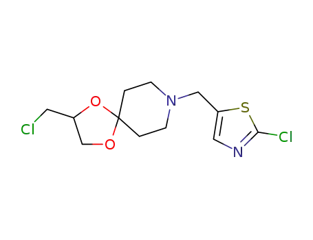 2-(chloromethyl)-8-((2-chloro-5-thiazolyl)methyl)-1,4-dioxa-8-azaspiro[4,5]decane
