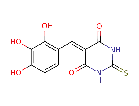 2-thioxo-5-(2,3,4-trihydroxybenzylidene)dihydro-4,6(1H,5H)-pyrimidinedione