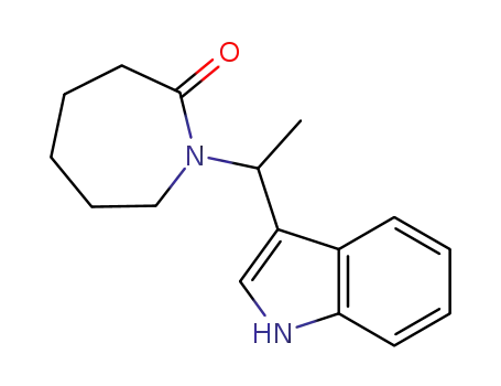 1-(1-(1H-indol-3-yl)ethyl)azepan-2-one