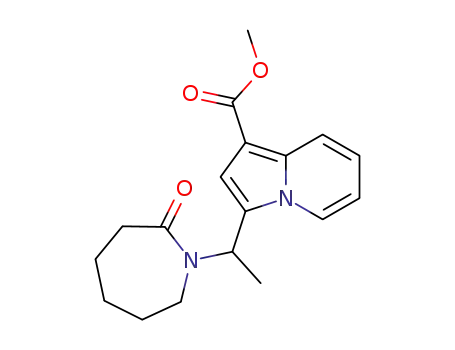 methyl 3-(1-(2-oxoazepan-1-yl)ethyl)indolizine-1-carboxylate