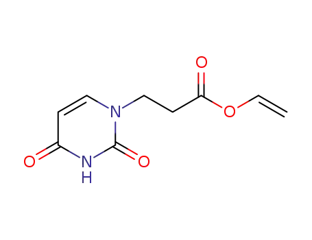 3-(uracil-1-yl)propionic acid vinyl ester
