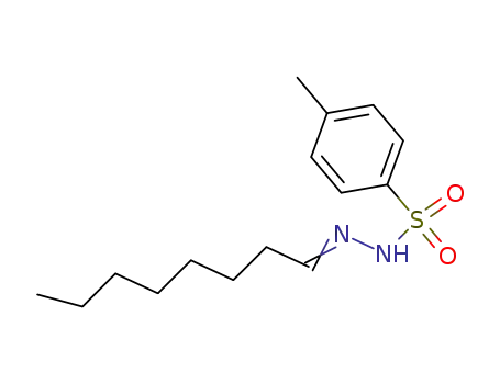Molecular Structure of 69873-64-9 (Benzenesulfonic acid, 4-methyl-, octylidenehydrazide)