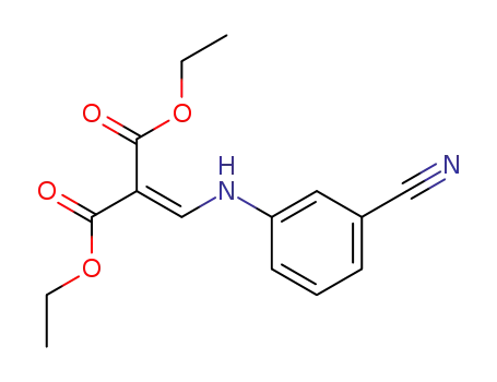 diethyl 2-[((3-cyanophenyl)amino)methylene]malonate