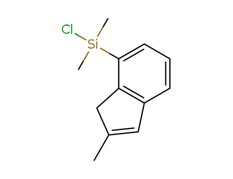 chloro(dimethyl)(2-methyl-1H-inden-7-yl)silane