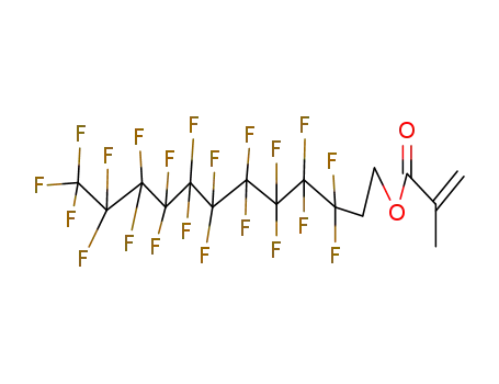 Molecular Structure of 2144-54-9 (2-(Perfluorodecyl)ethyl methacrylate)