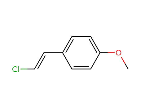 Molecular Structure of 18684-94-1 (4-Methoxy-trans-beta-chlorostyrene)