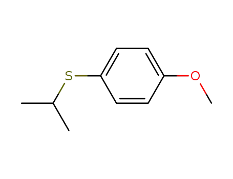 Molecular Structure of 7205-61-0 (Benzene, 1-methoxy-4-[(1-methylethyl)thio]-)