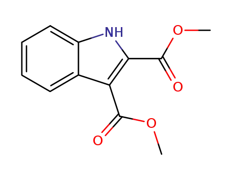 Molecular Structure of 54781-93-0 (DIMETHYL INDOLE-2,3-DICARBOXYLATE)