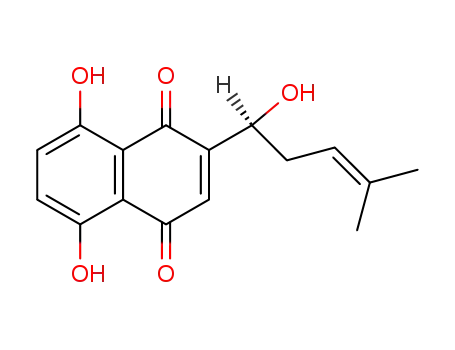 (S)-5,8-dihydroxy-2-(1-hydroxy-4-methylpent-3-enyl)naphthalene-1,4-dione