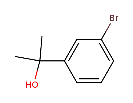 Molecular Structure of 30951-66-7 (2-(3-Bromophenyl)propan-2-ol)