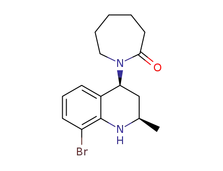 cis-1-(8-bromo-2-methyl-1,2,3,4-tetrahydroquinoline-4-yl)azepan-2-one