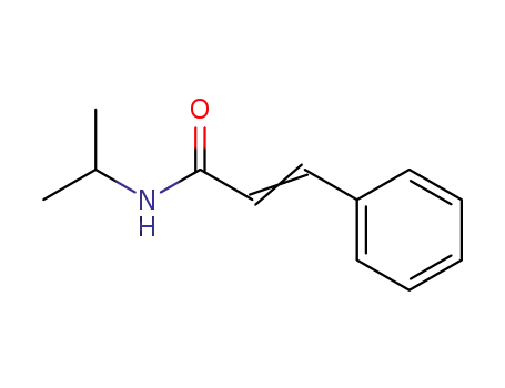 Molecular Structure of 23784-47-6 ((2E)-N-(1-methylethyl)-3-phenylprop-2-enamide)