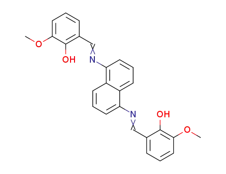N,N'-bis(2-hydroxy-3-methoxybenzyliden)-1,5-diaminonaphthalene