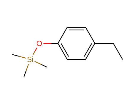 Molecular Structure of 17993-90-7 ((4-ethylphenoxy)(trimethyl)silane)