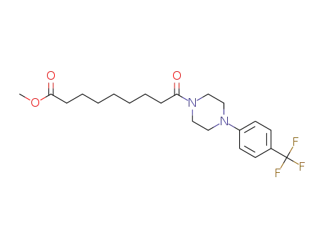 methyl 9-oxo-9-(4-(4-(trifluoromethyl)phenyl)piperazin-1-yl)nonanoate