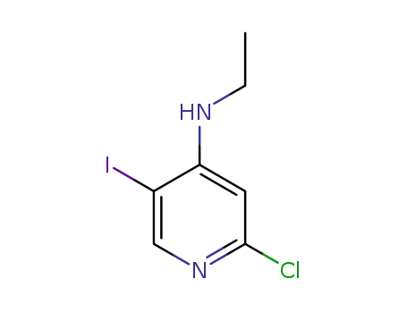 2-chloro-N-ethyl-5-iodopyridin-4-amine
