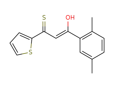 (Z)-3-(2,5-dimethylphenyl)-3-hydroxy-1-(thiophen-2-yl)prop-2-ene-1-thione