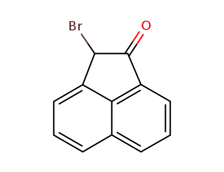 Molecular Structure of 16269-27-5 (2-bromoacenaphthylen-1(2H)-one)