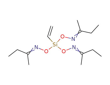 Molecular Structure of 2224-33-1 (Vinyltris(methylethylketoxime)silane)