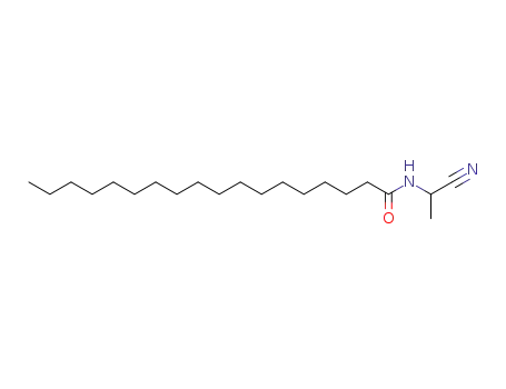 N-(1-Cyanethyl)-stearoylamid