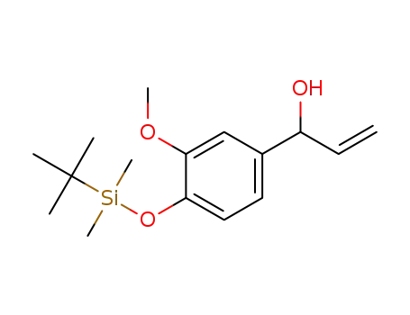 1-(4-((tert-butyldimethylsilyl)oxy)-3-methoxyphenyl)prop-2-en-1-ol