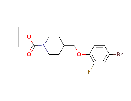 tert-butyl 4-((4-bromo-2-fluorophenoxy)methyl)piperidine-1-carboxylate