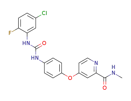 4-(4-(3-(5-chloro-2-fluorophenyl)ureido)phenoxy)-N-methylpicolinamide