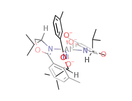 mer-[Al((S)-2-(4-isopropyl-4,5-dihydrooxazol-2-yl)-6-methylphenolate)3]