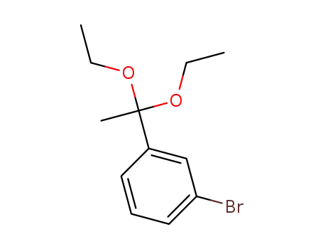 Molecular Structure of 480439-43-8 (3-Bromoacetophenone diethyl ke)