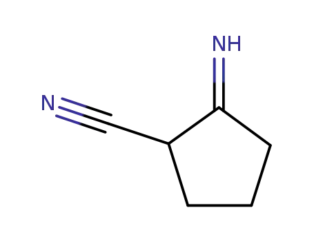 Molecular Structure of 2321-76-8 (2-iminocyclopentanecarbonitrile)