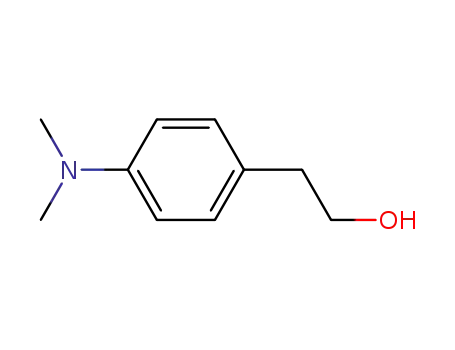 Molecular Structure of 50438-75-0 (4-(DIMETHYLAMINO)PHENETHYL ALCOHOL)