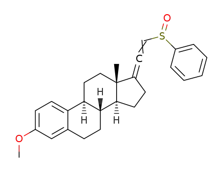 3-methoxy-21-(phenylsulfinyl)-19-norpregna-1(2),3(4),5(10),17(20),20-pentaene