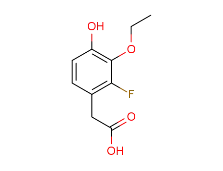 2-(3-ethoxy-2-fluoro-4-hydroxyphenyl)acetic acid