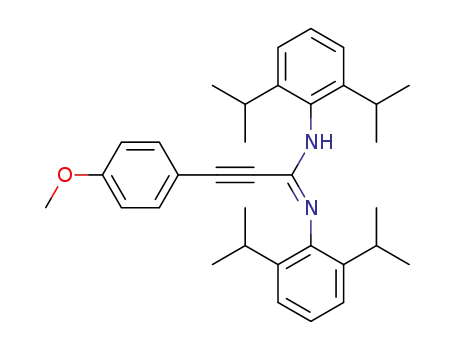 (E)-N,N'-bis(2,6-diisopropylphenyl)-3-(4-methoxyphenyl)propiolamidine