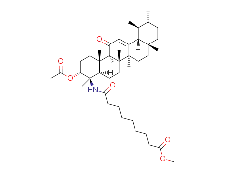 methyl 9-((3-α-acetoxy-11-oxo-24-norurs-12-en-4-yl)amino)-9-oxononanoate